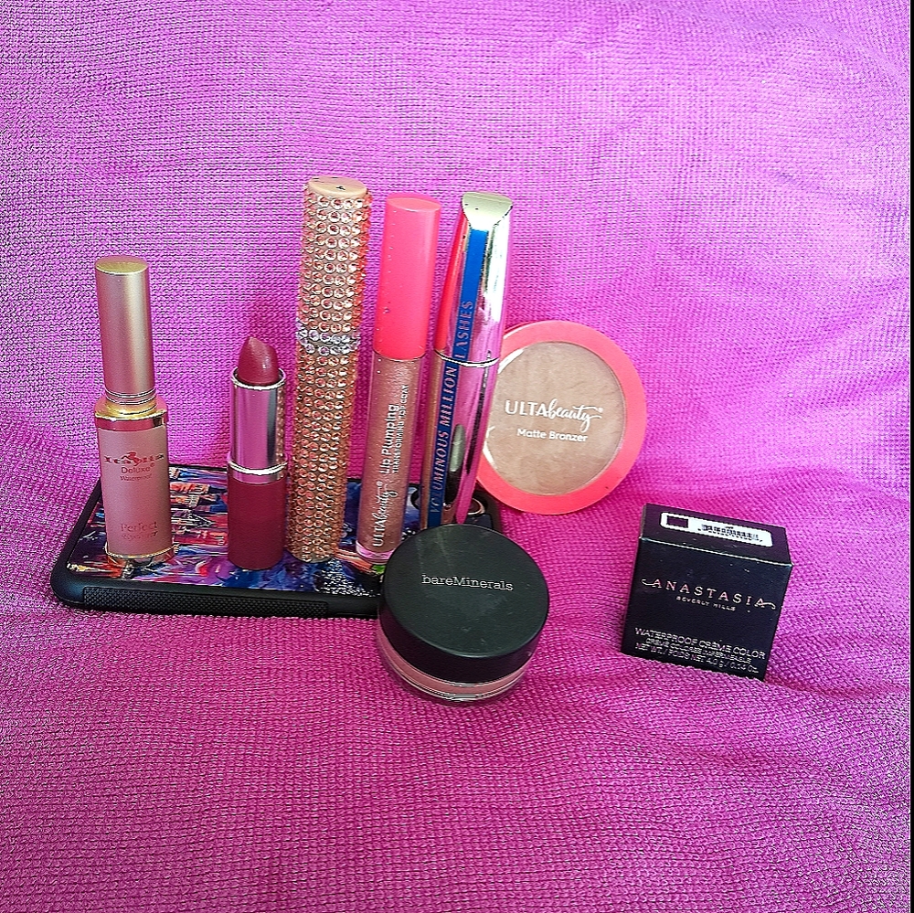 Anastasia clinique bareminerals lipstick eyeliner